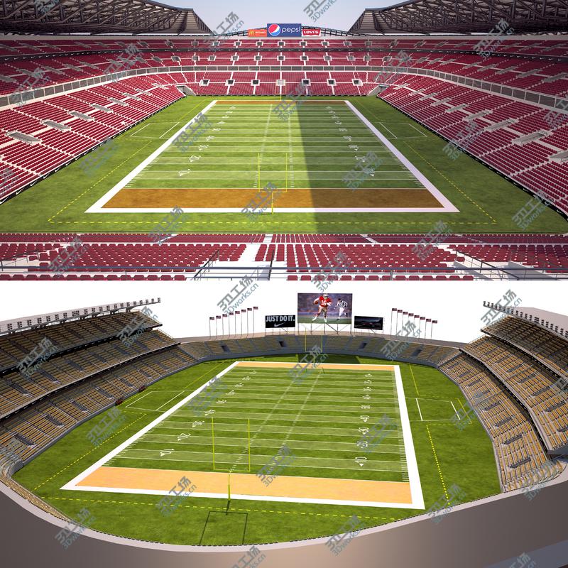 images/goods_img/202105071/US Football Stadiums Collection 3D/1.jpg